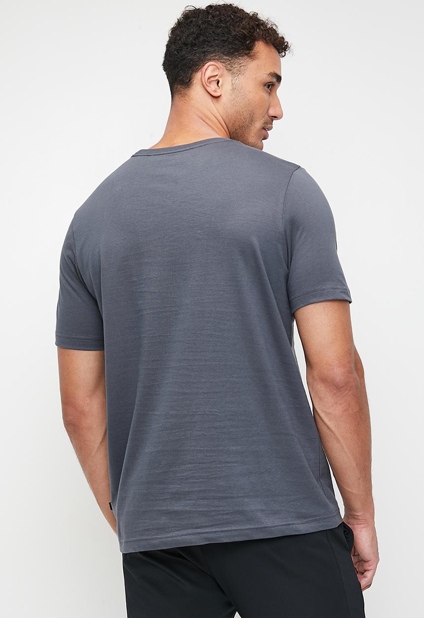 PUMA - ESS+ 2 Col Logo Tee - Galactic Grey