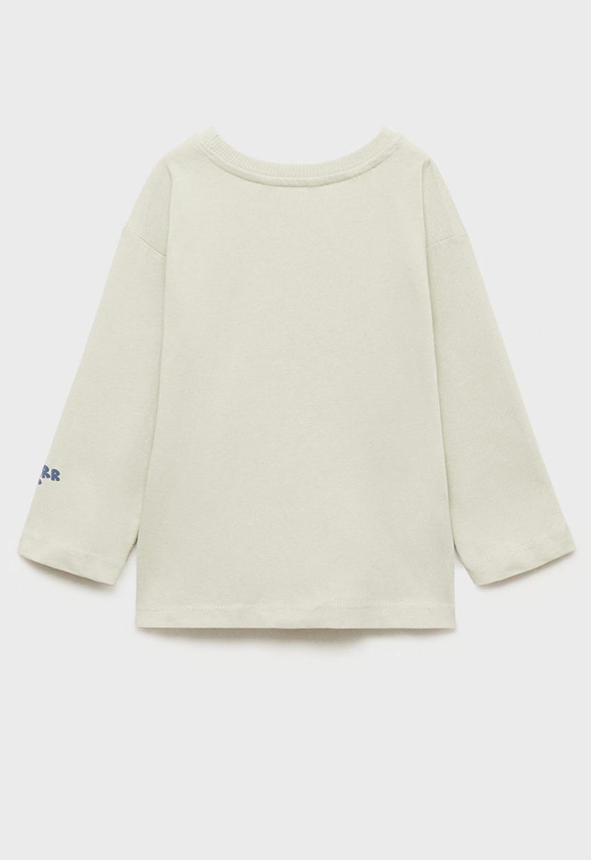 MANGO - T-shirt dinoboy - light/pastel green