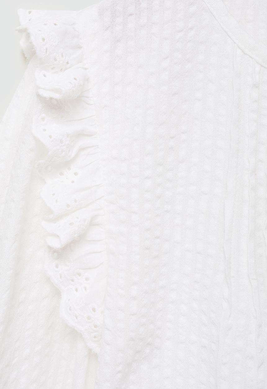 MANGO - Blouse lupe - light beige
