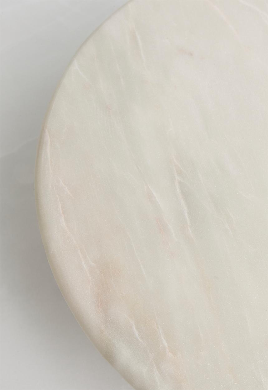 Sixth Floor - Marble & mango wood cake stand