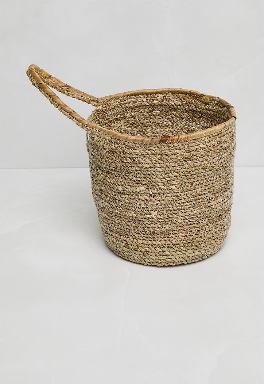 Sixth Floor - Seagrass Hanging basket - Natural