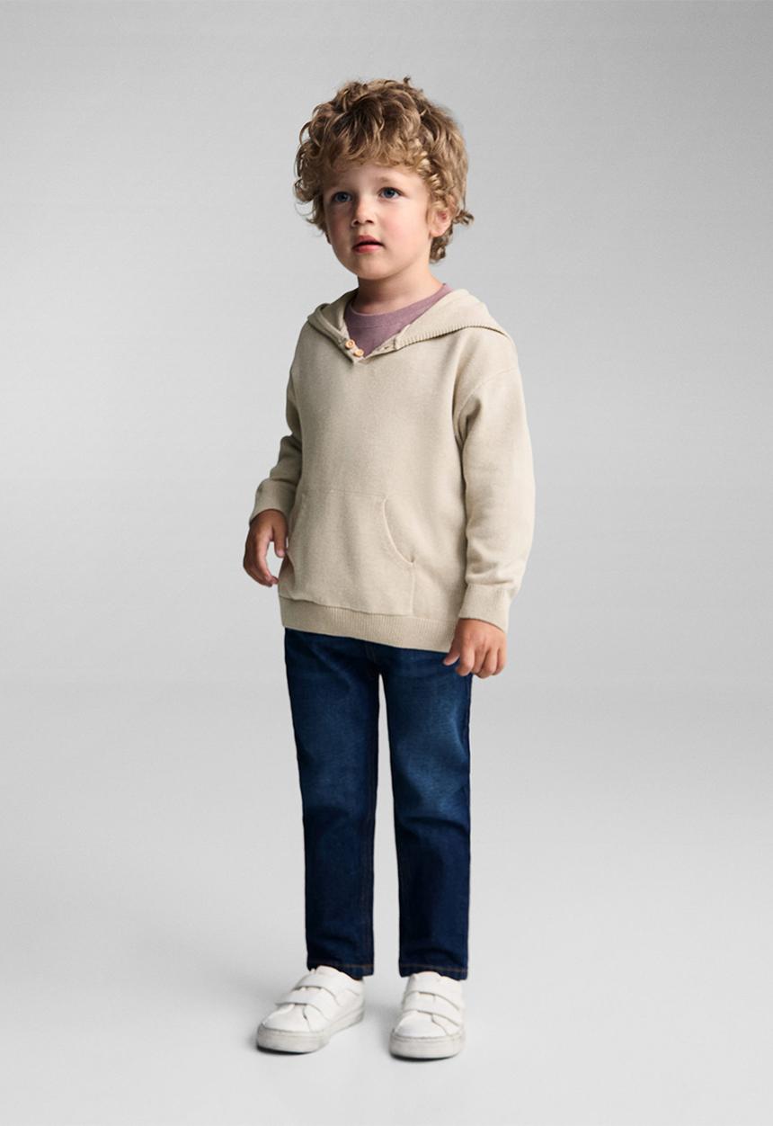 MANGO - Sweater axel - light/pastel brown