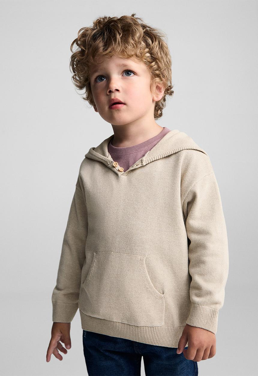 MANGO - Sweater axel - light/pastel brown