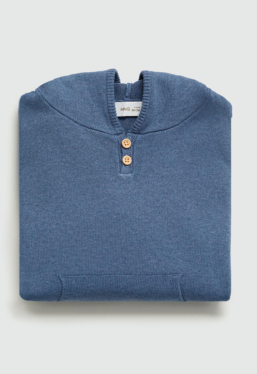 MANGO - Sweater axel - medium blue