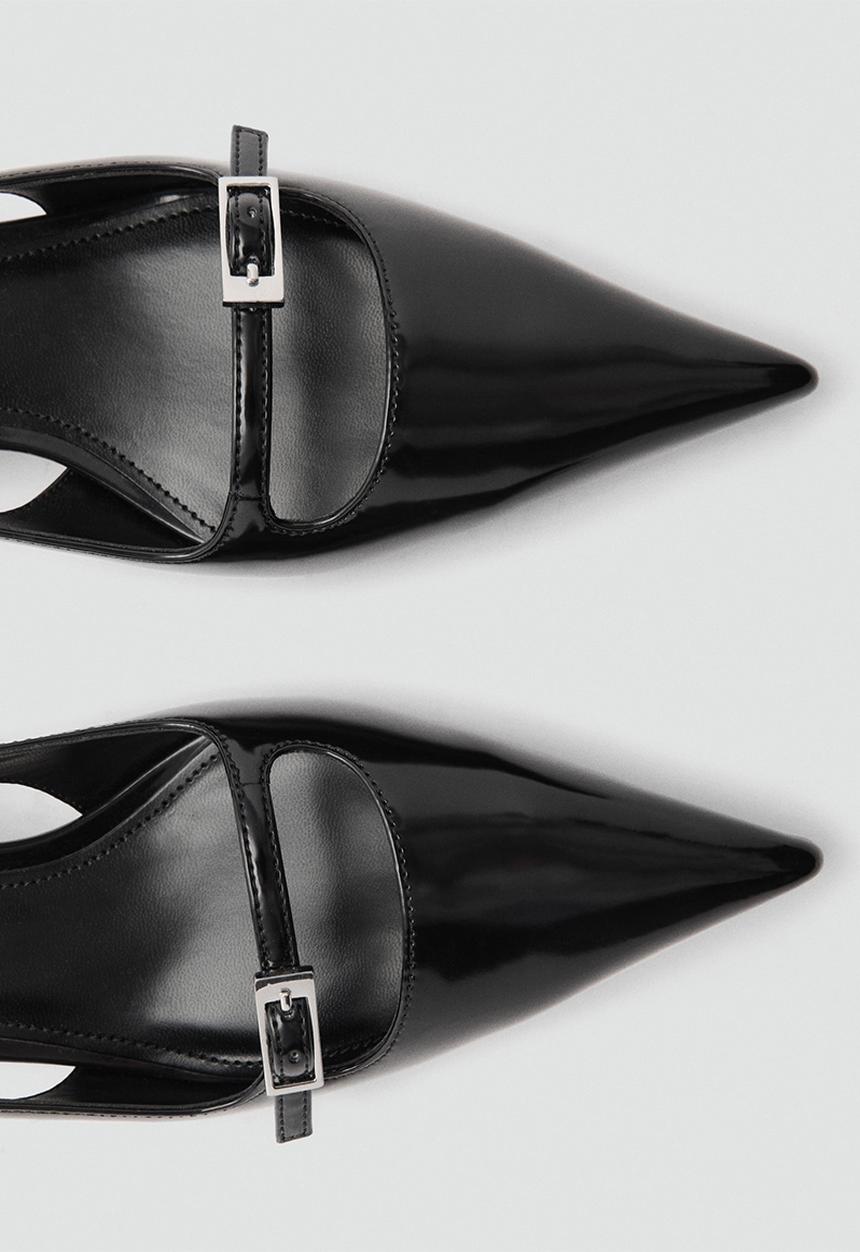 MANGO - Blesa slingback - black