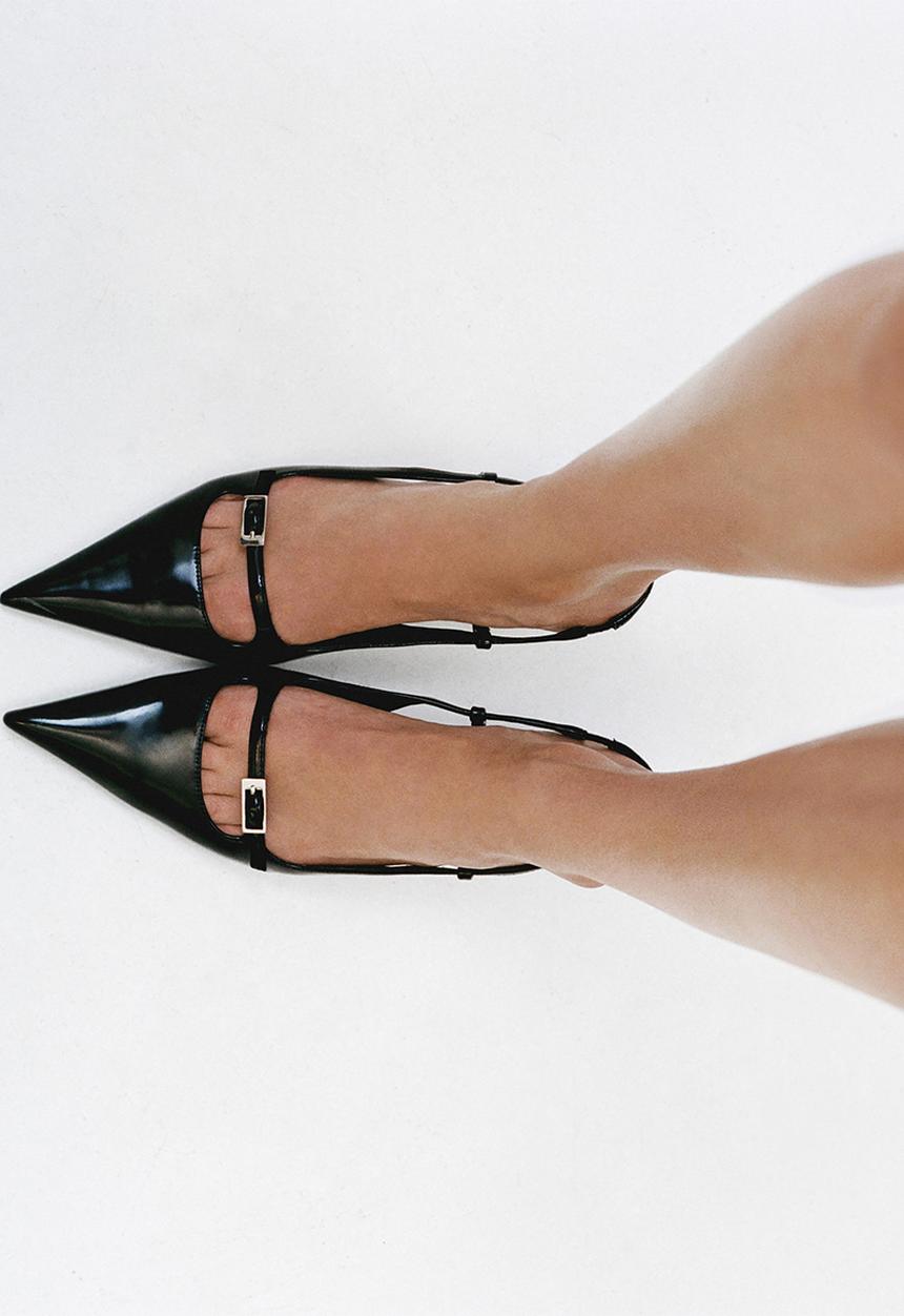 MANGO - Blesa slingback - black