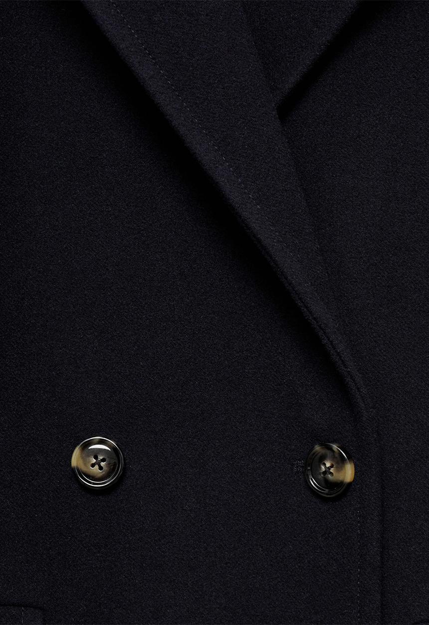 MANGO - Plus Coat Dali - Navy