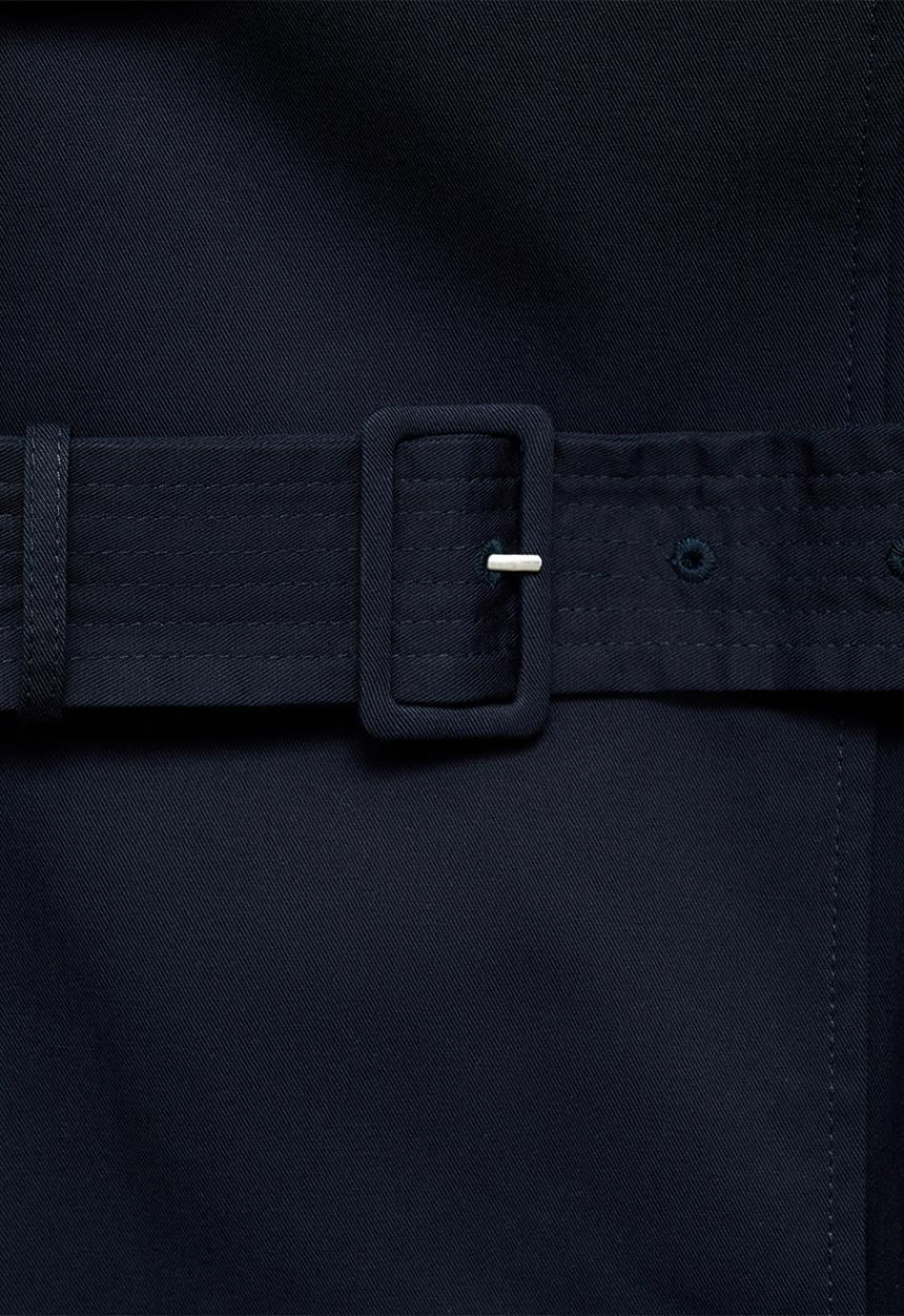 MANGO - Plus Trenchcoat Polana - Navy