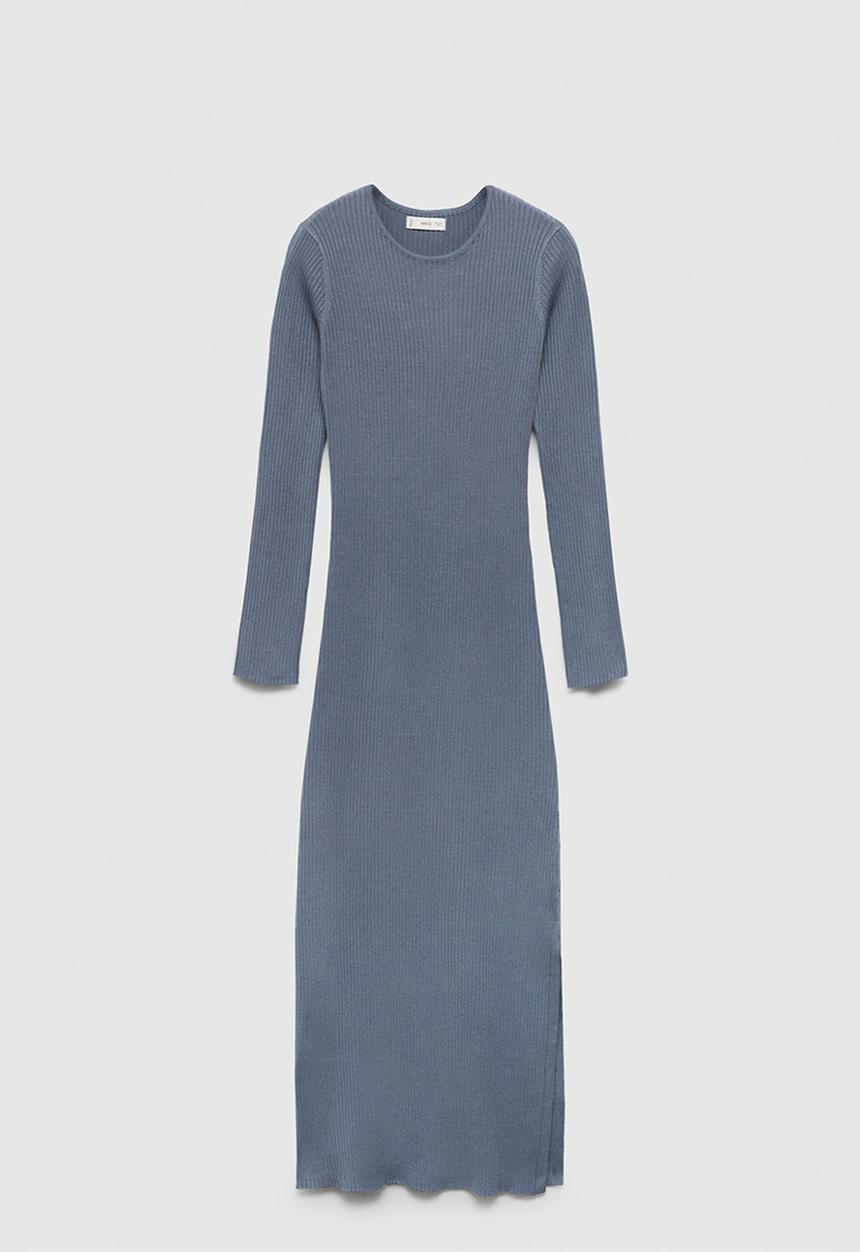 MANGO - Dress valen - medium blue