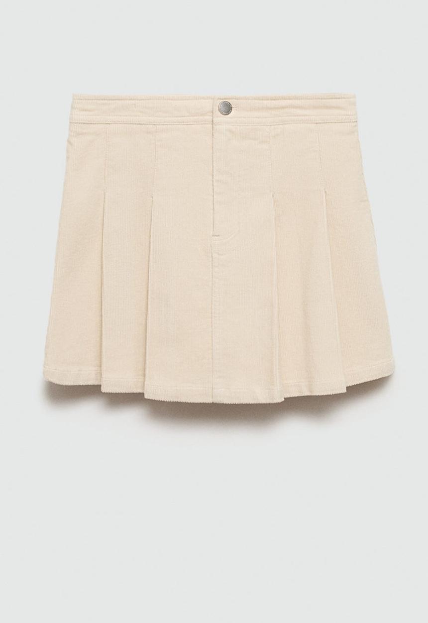 MANGO - Skirt lena - light beige