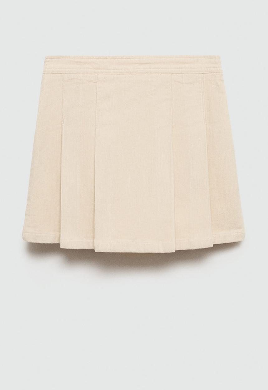 MANGO - Skirt lena - light beige