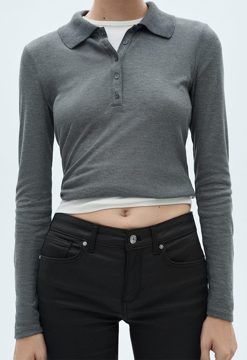 MANGO - Jeans Pushup -  Black