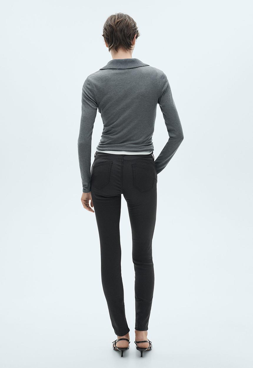 MANGO - Jeans Pushup -  Black