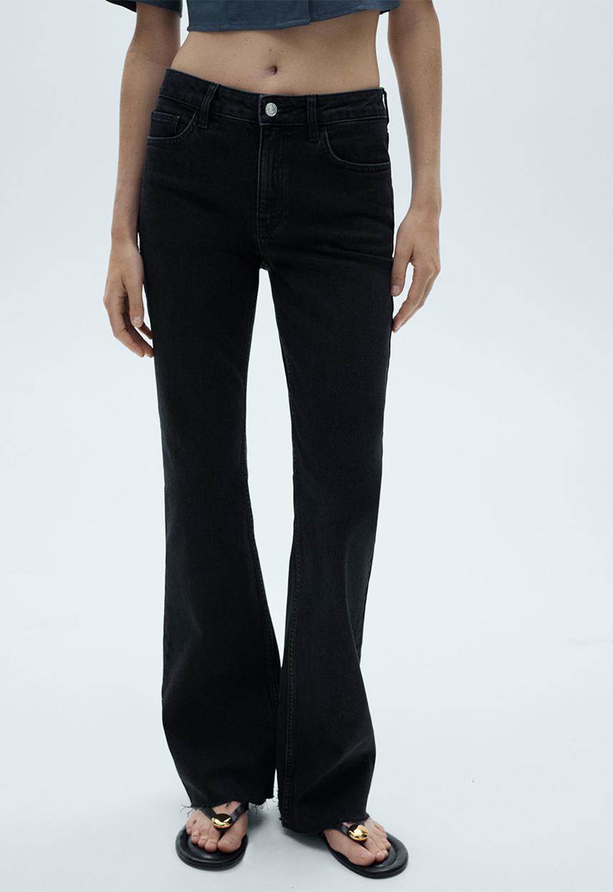 MANGO - Jeans Fiona - Black