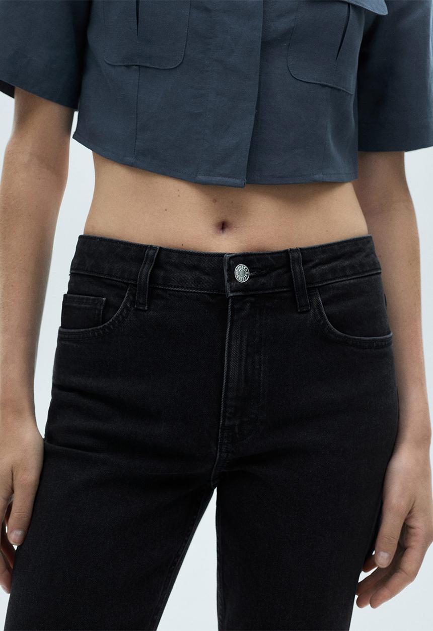 MANGO - Jeans Fiona - Black