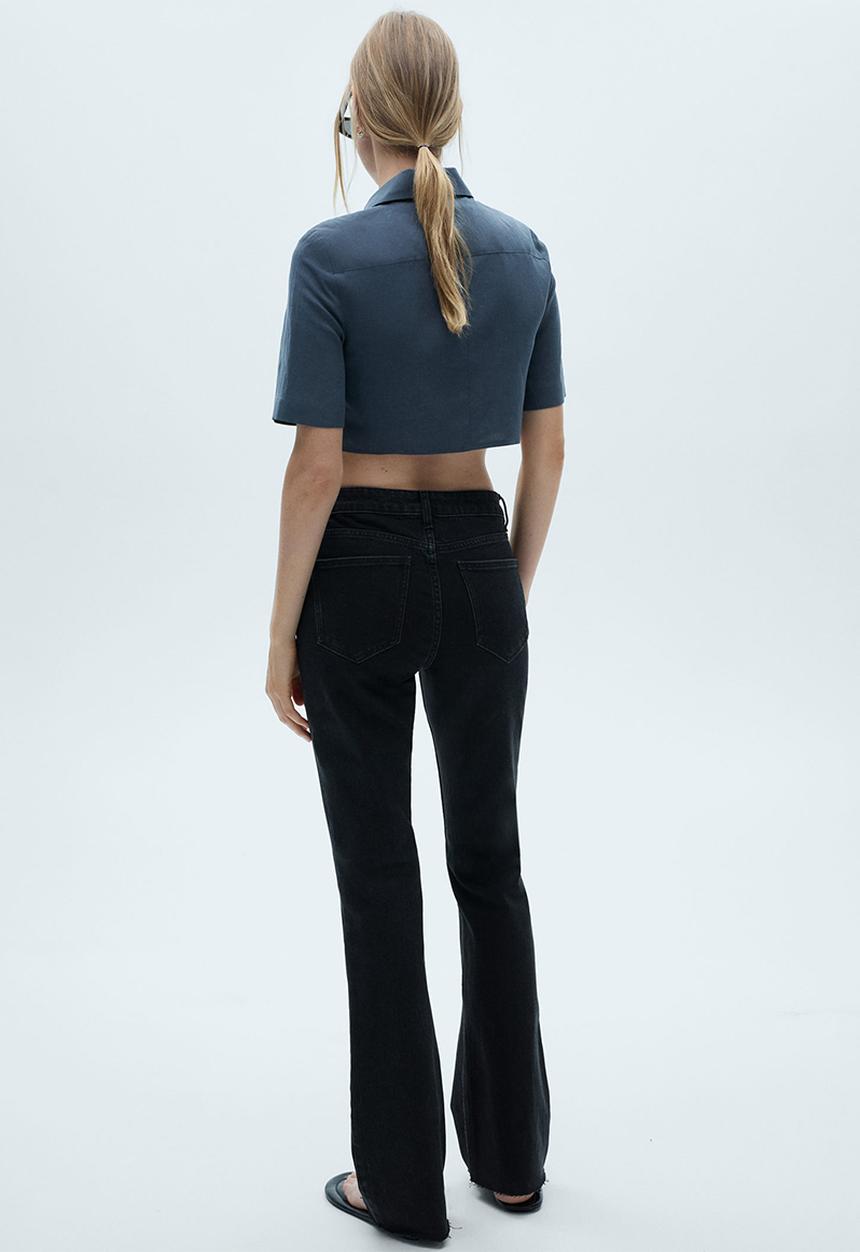 MANGO - Jeans Fiona - Black