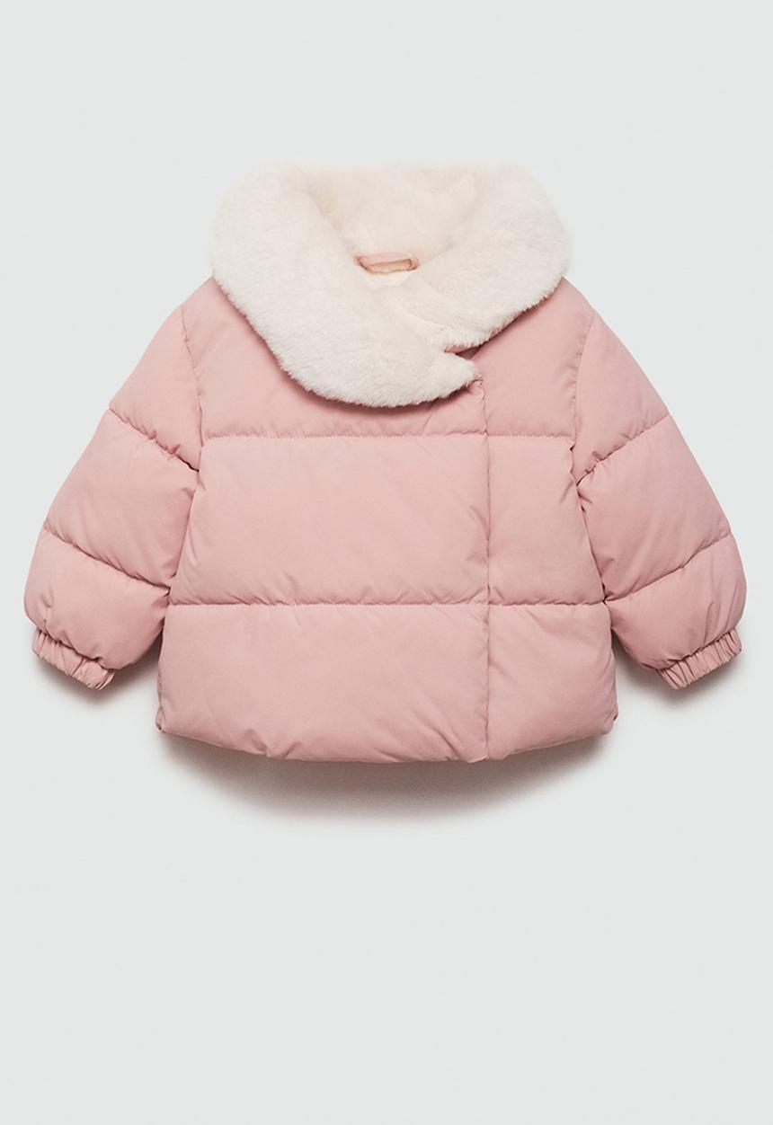 MANGO - Anorak joyce - light pastel pink