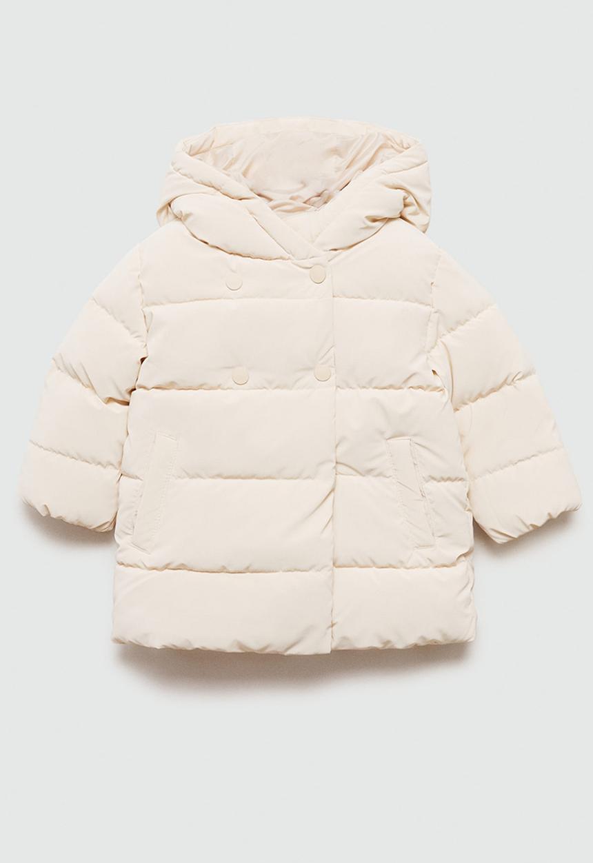 MANGO - Anorak julie - light beige