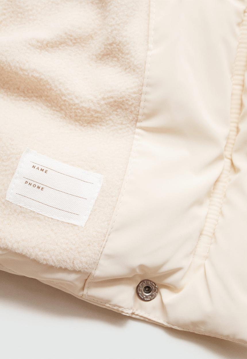 MANGO - Anorak julie - light beige