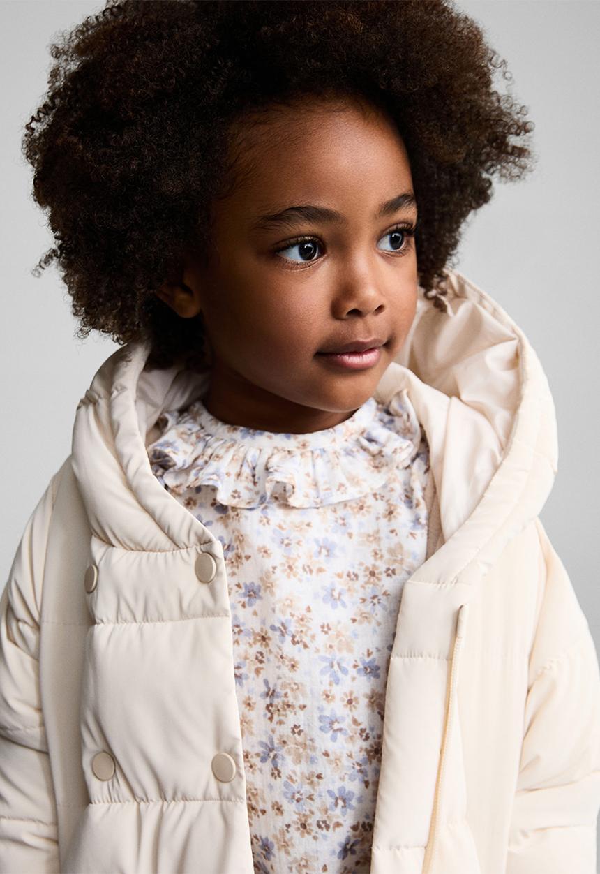 MANGO - Anorak julie - light beige