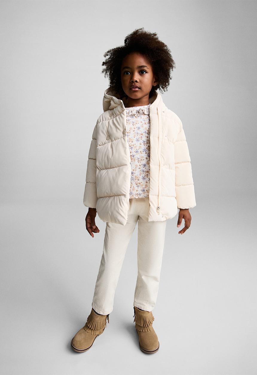 MANGO - Anorak julie - light beige