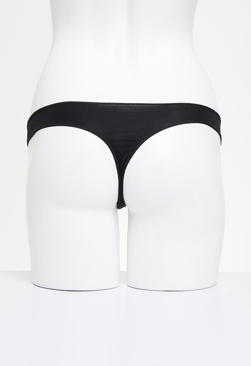 Jockey - 3Pk Ladies NPL G-String - black/capp/beige