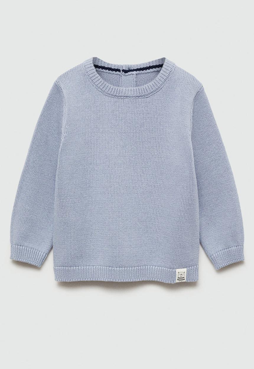 MANGO - Sweater mauro7 - light/pastel blue