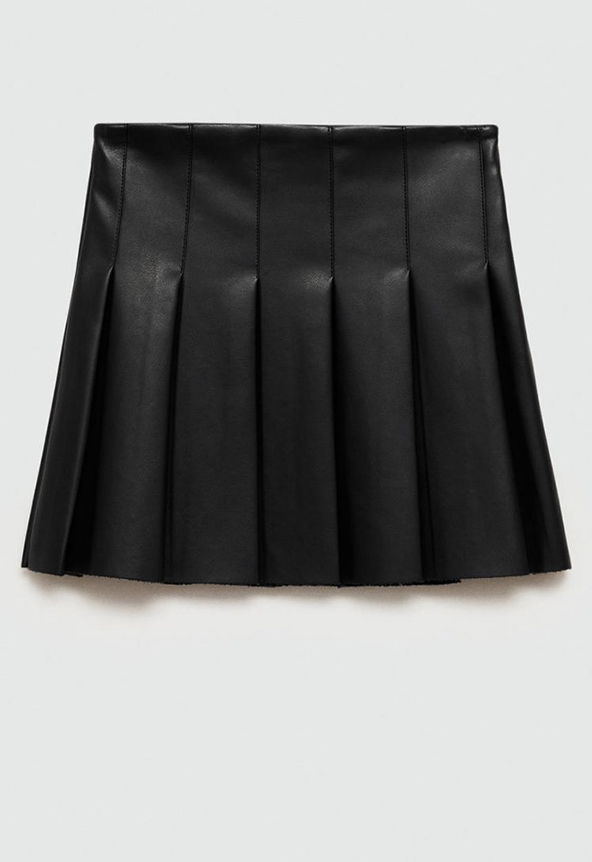 MANGO - Skirt paz - black