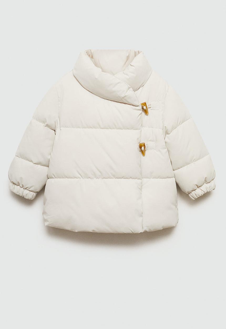 MANGO - Anorak diana - light beige