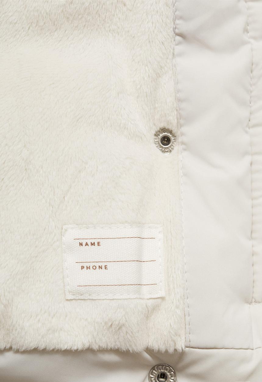 MANGO - Anorak diana - light beige
