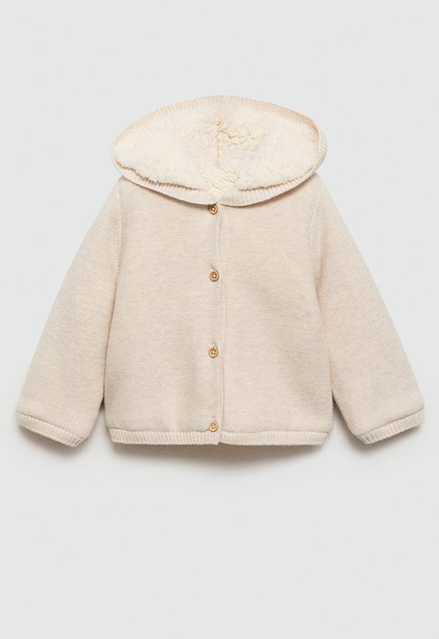 MANGO - Cardigan lulu7 - light/pastel brown