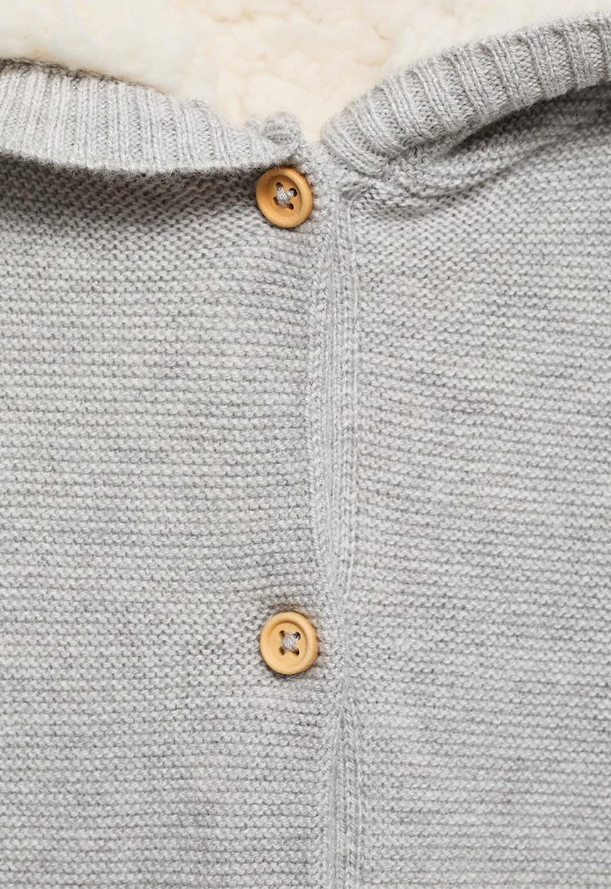MANGO - Cardigan lulu7 - medium grey