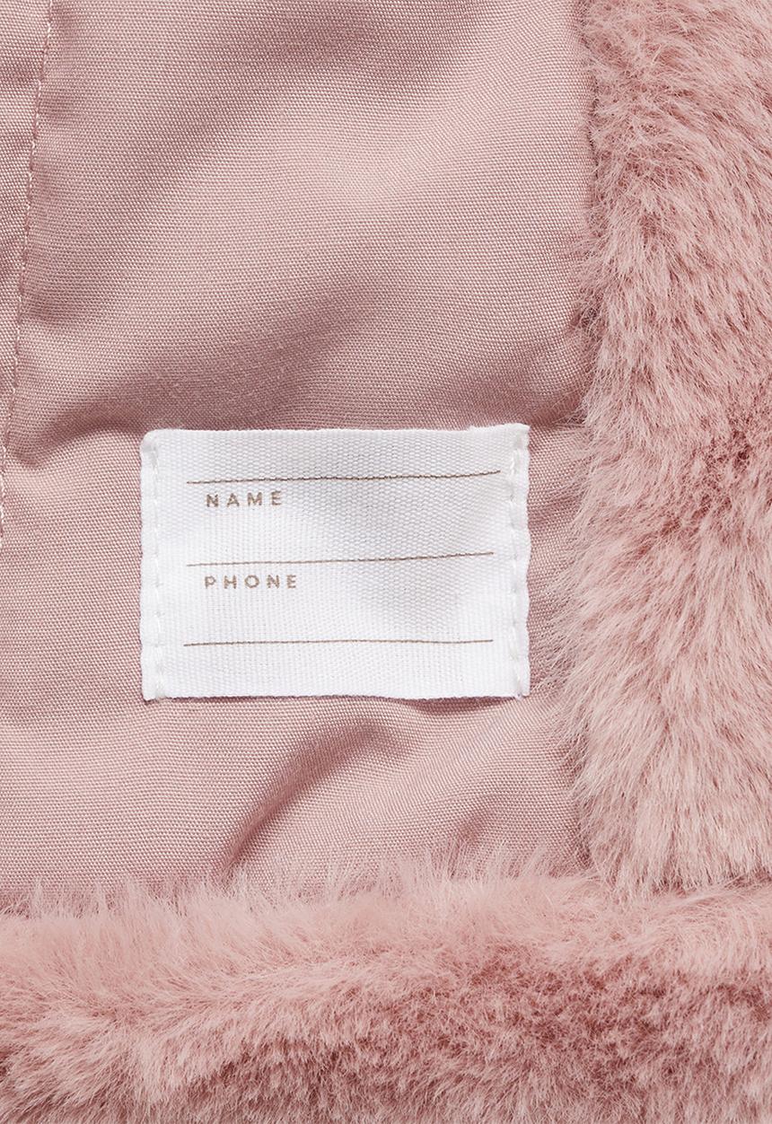 MANGO - Coat rossy - pink