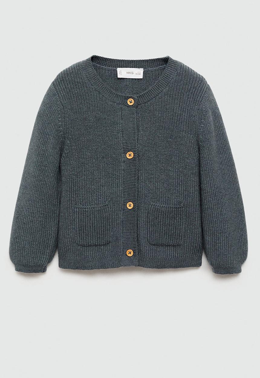 MANGO - Cardigan aveiro - dark blue