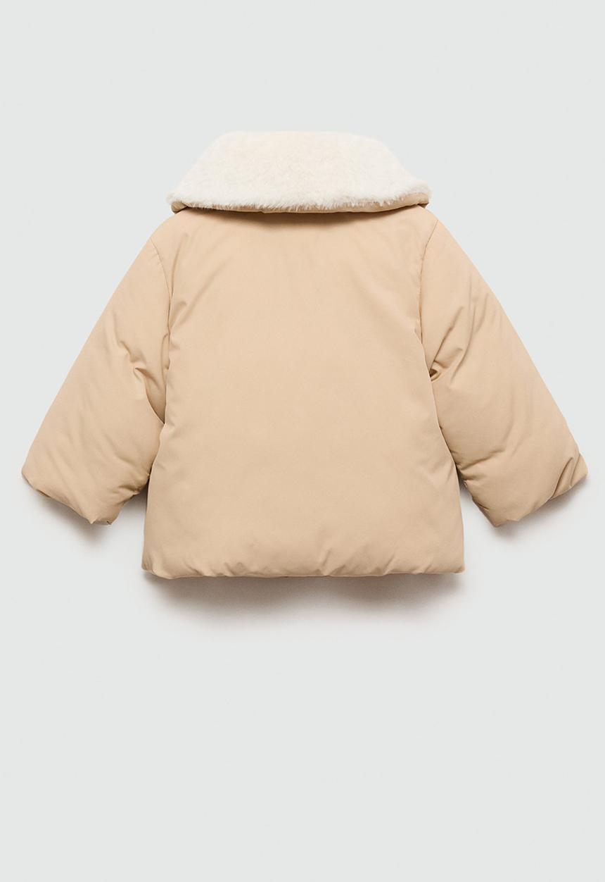 MANGO - Anorak eli - light pastel brown