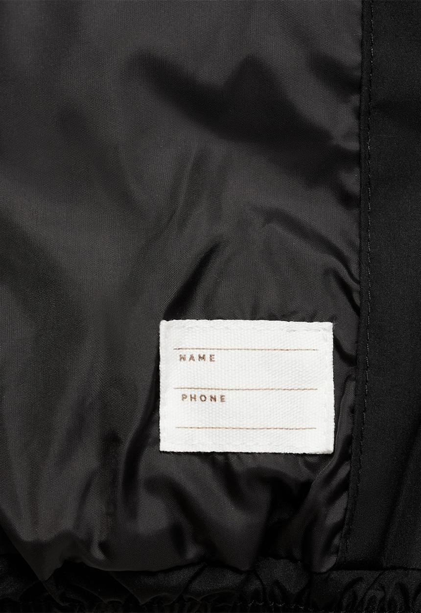 MANGO - Anorak africa - black