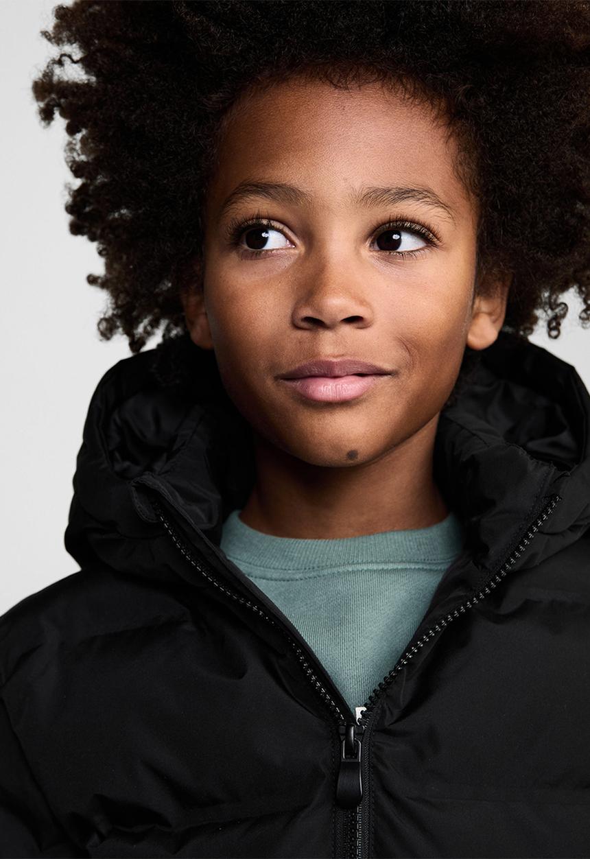 MANGO - Anorak africa - black