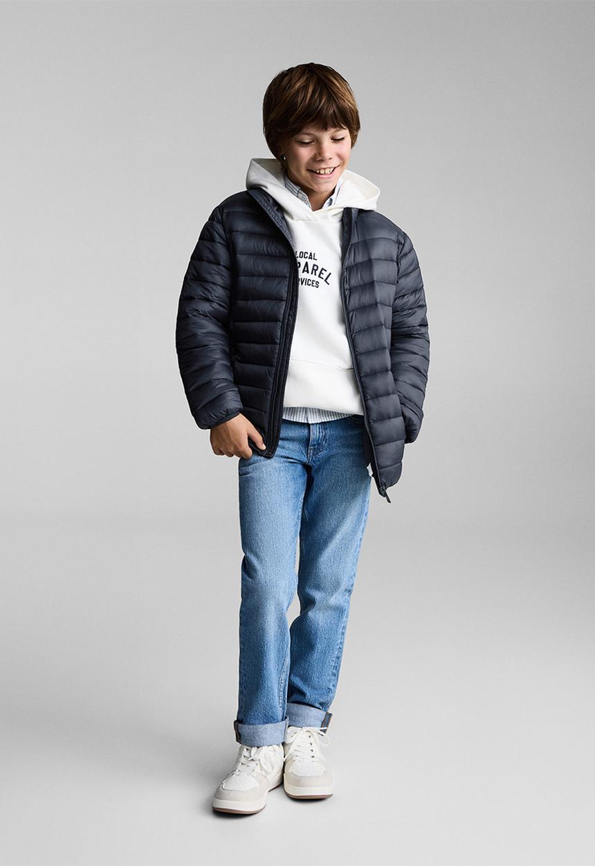 MANGO - Anorak unico7 - navy