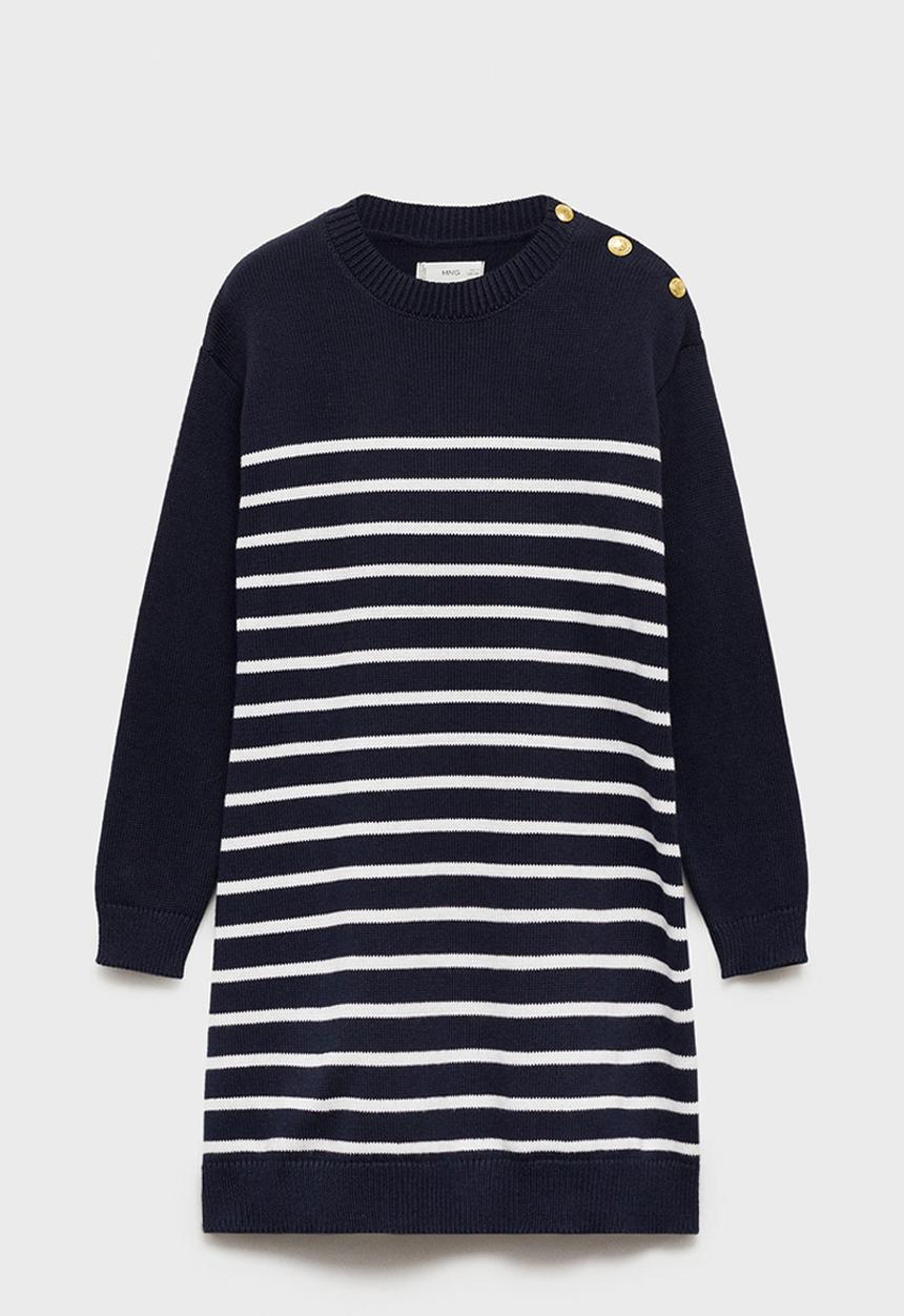 MANGO - Dress amelie - navy
