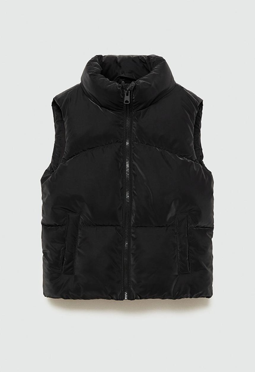 MANGO - Waistcoat lola - black