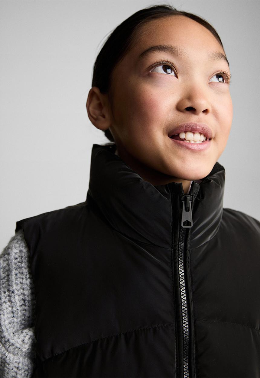 MANGO - Waistcoat lola - black
