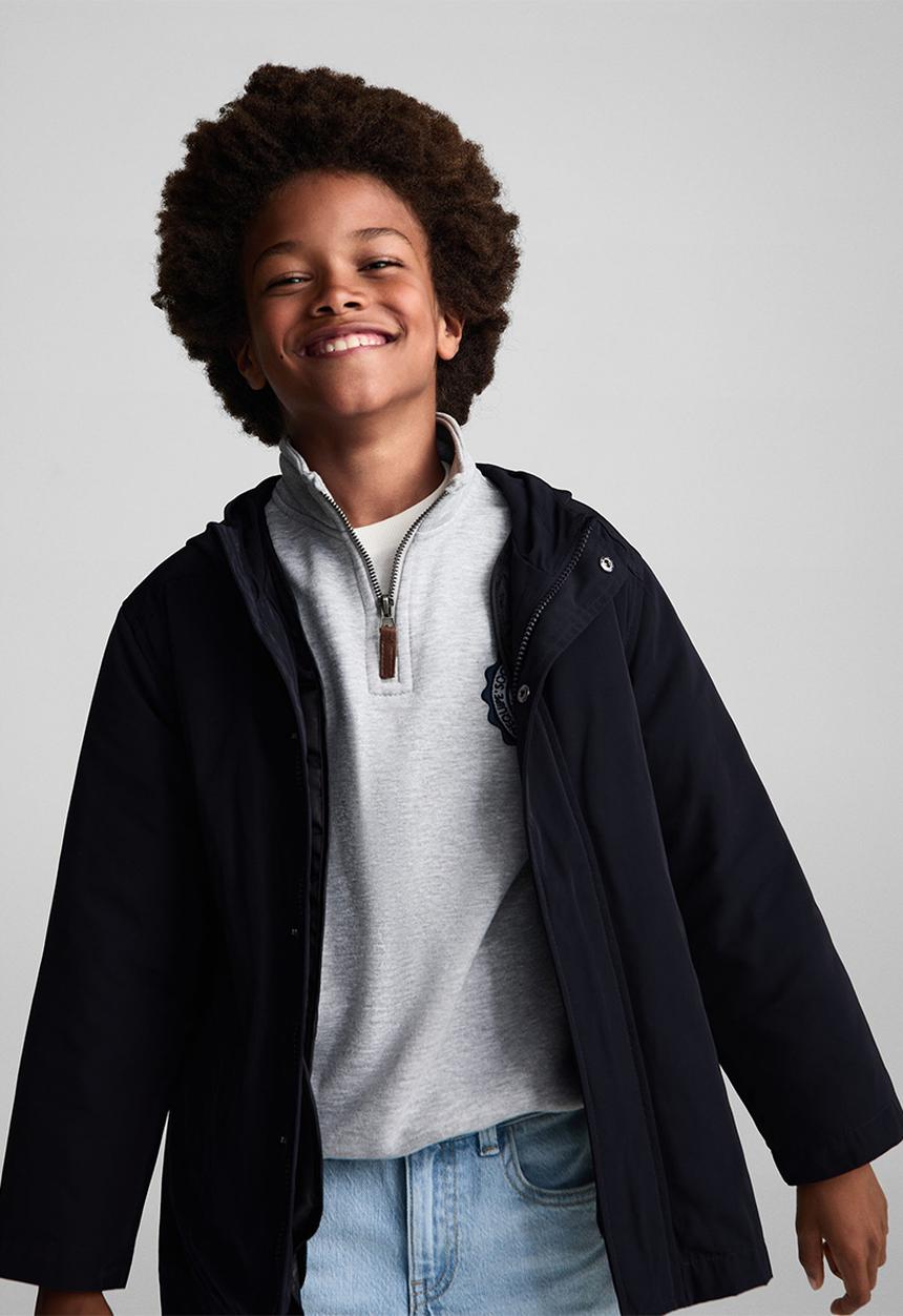 MANGO - Anorak pacific - navy
