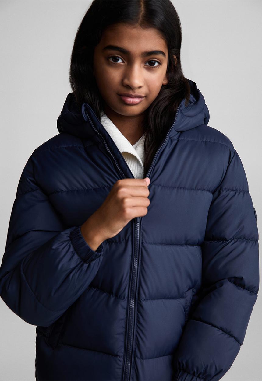 MANGO - Anorak america7 - navy
