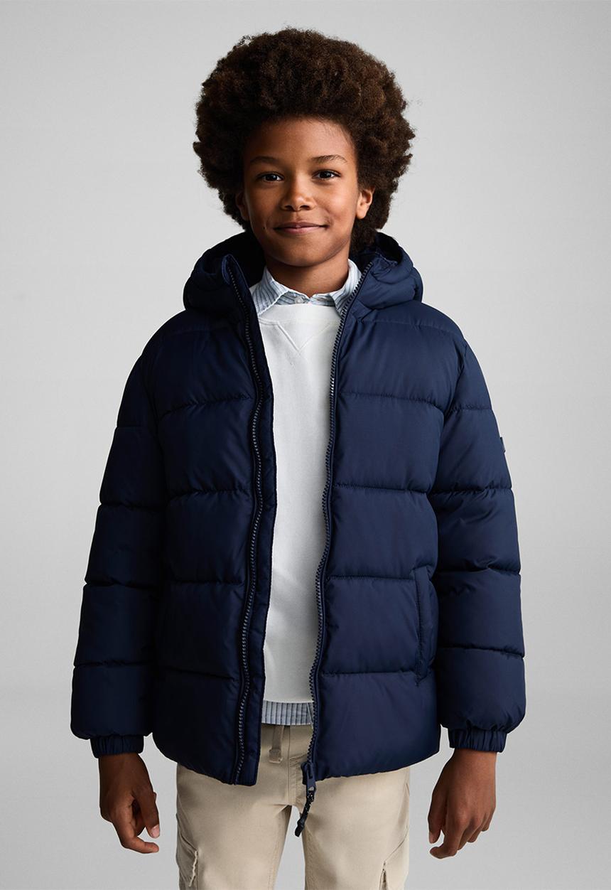 MANGO - Anorak america7 - navy