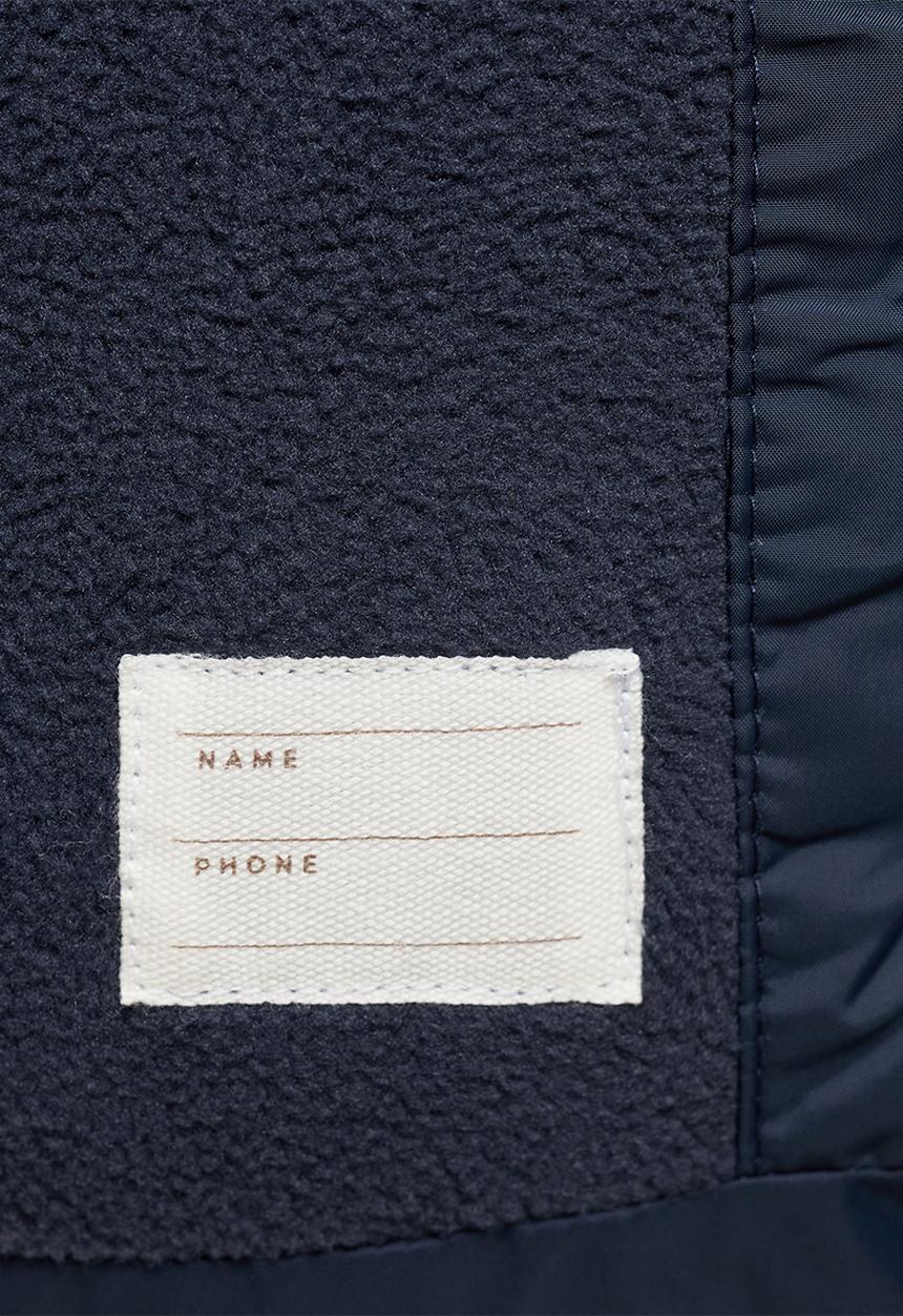 MANGO - Anorak amerlong - navy