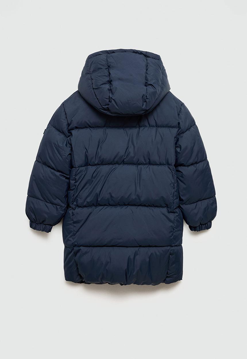 MANGO - Anorak amerlong - navy