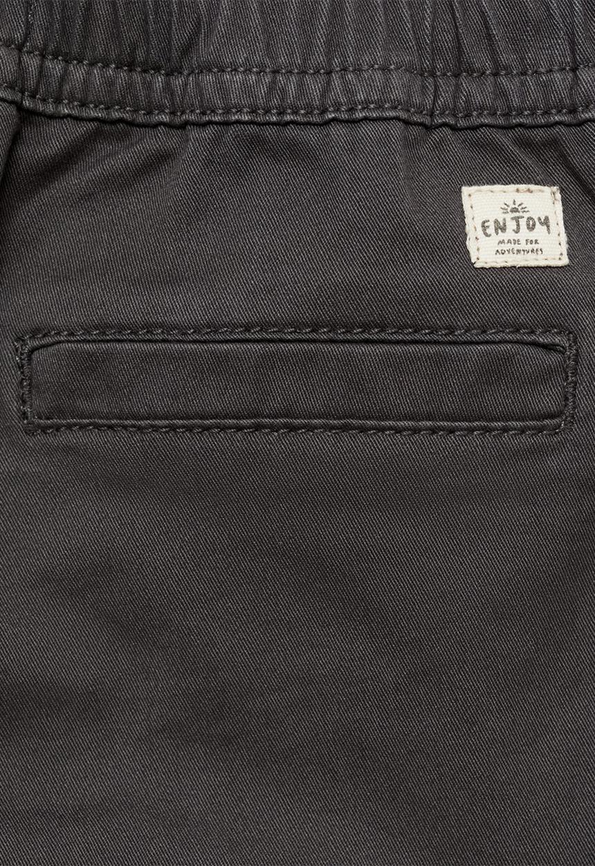 MANGO - Trousers cargob7 - charcoal