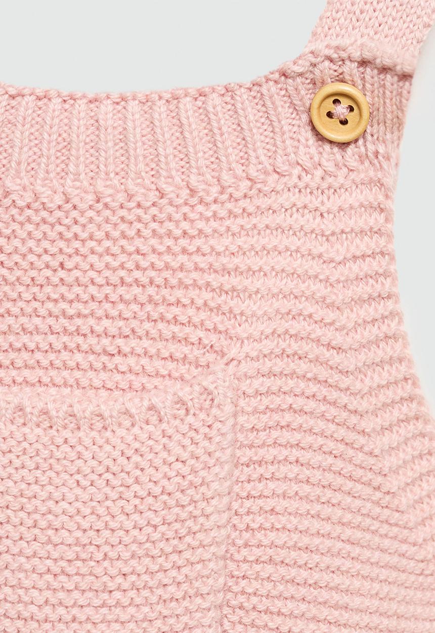 MANGO - Dungarees brest7 - pink