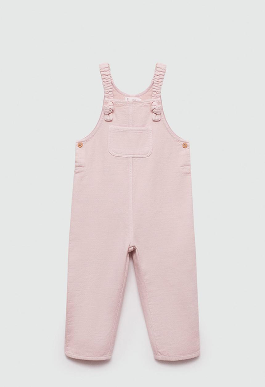 MANGO - Dungarees surf - light pastel pink