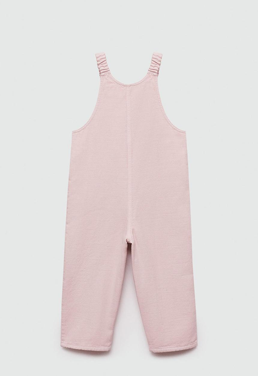 MANGO - Dungarees surf - light pastel pink